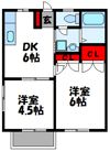 ニーヴェ古賀の間取り画像