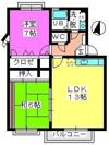ロータスハイム有田の間取り画像