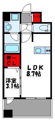 グランフォーレ千早マークスクエア ウエストウイングの間取り画像