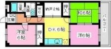 サンヒルズ千早の間取り画像