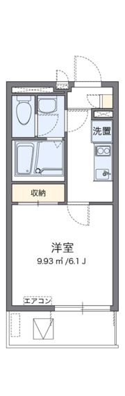 レオネクストコージーハウス赤坂の間取り画像
