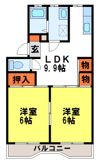 マンションエスティーの間取り画像