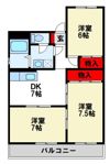 車屋第5ビルの間取り画像
