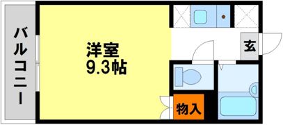 ニューコンフレール武石の間取り画像