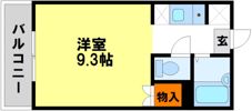 ニューコンフレール武石の間取り画像