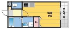 Aimer針摺南の間取り画像