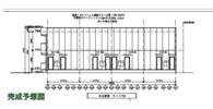 仮称)筑紫野市針摺南2丁目C新築APの外観