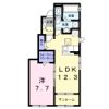 シャルマン田村IIの間取り画像