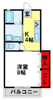 セレナーデKenIIの間取り画像