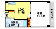 ライフステージ二日市弐番館の間取り画像