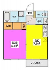 ウイング荒江の間取り画像