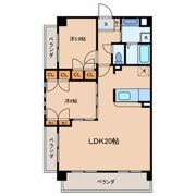 レフィナード今宿の間取り画像