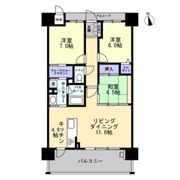 アルファステイツ箱崎の間取り画像