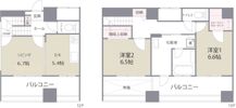 ザ・クロスメントの間取り画像