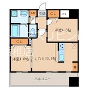 ランドマーク和白の間取り画像