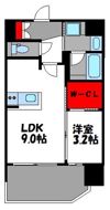 グランフォーレ六本松スタイルの間取り画像