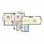 プレミアス城西の間取り画像
