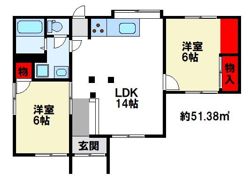 中西邸の間取り画像