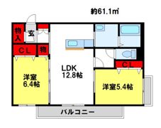 パークメゾン吉松の間取り画像