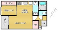 SMILEAX二日市の間取り画像