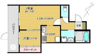 SMILEAX二日市の間取り画像