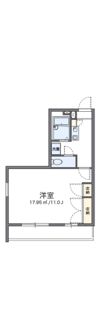 レオパレス堀内の間取り画像