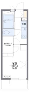 レオパレス博多豊Iの間取り画像