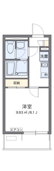 レオネクストコージーハウス赤坂の間取り画像
