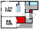 Cherim名島の間取り画像
