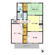 フローラル香椎の間取り画像