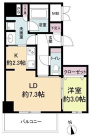ウェルブライト博多ステーションの間取り画像