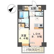 セラヴィ箱崎の間取り画像