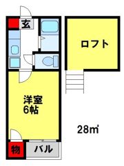コスモアーバンの間取り画像