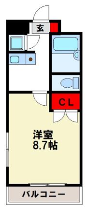 第5筑水ビルの間取り画像