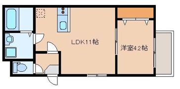 Ameri HAKOZAKIの間取り画像