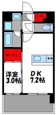 リアンシエルブルーJR香椎の間取り画像