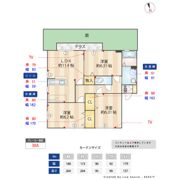 メゾンボヌールIIの間取り画像