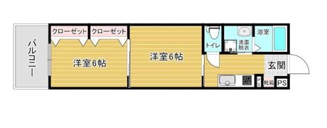 リファレンス箱崎の間取り画像