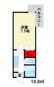 シャロームSの間取り画像