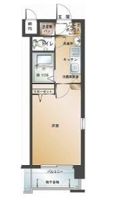 エンクレスト大手門IIの間取り画像
