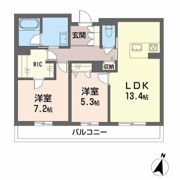 シャーメゾン別府ステラの間取り画像