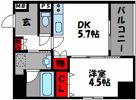 モダンパラッツォ九大医学部前の間取り画像
