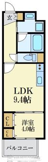 モンリーブル竹下駅前の間取り画像