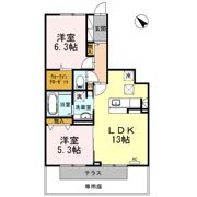 グランドールRSの間取り画像