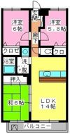 ヴェルドミール神松寺の間取り画像