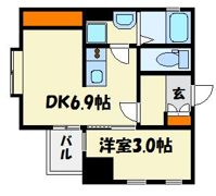 BLANC TOUR HAKATAの間取り画像