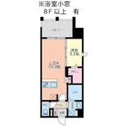 ブラン・スタイル博多314の間取り画像