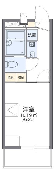 レオパレスハーモニーランドIIの間取り画像