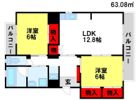 ハイツ石崎の間取り画像