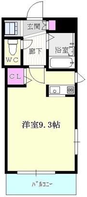 ニッセイディーセント城南の間取り画像